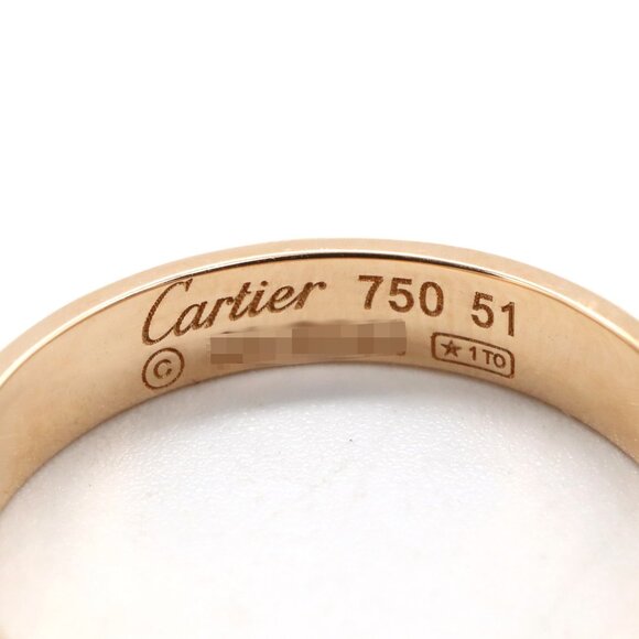 CARTIER 18k Rose Gold Love Ring - Picture 3 of 6